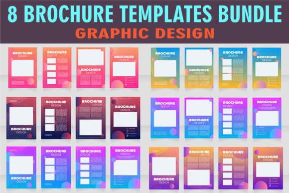 Download Computer Graphics Brochure Template Set - Template set Collection