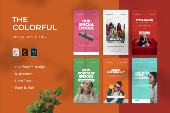 Download Colorful - Instagram Story - Instagram story Collection