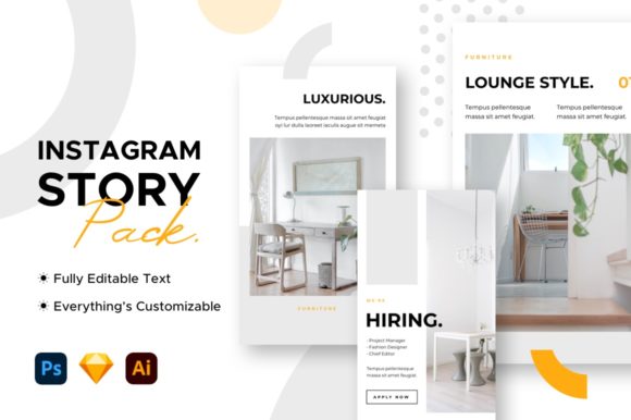 Download Instagram Story Interior Template - Instagram story Collection