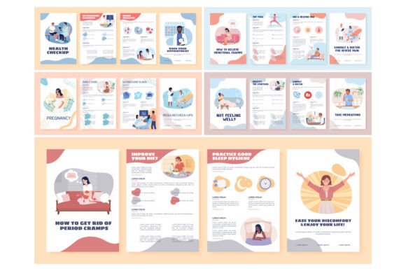 Download Health Checkup Brochure Template Set - Template set Collection