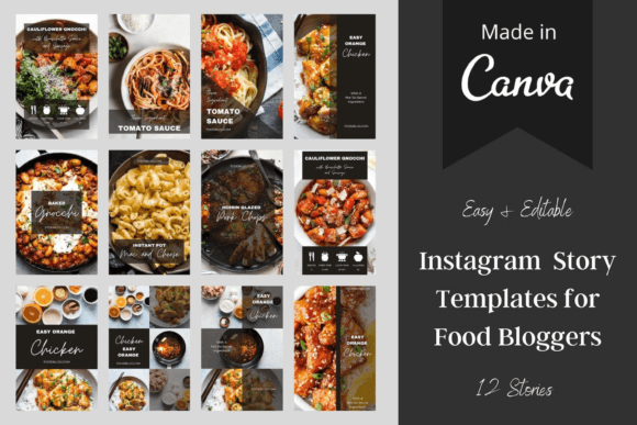 Download Food Instagram Story Templates Canva - Instagram story Collection