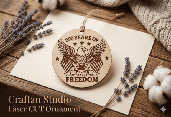 Download 250 Years of Freedom American Ornament - Premium Resources