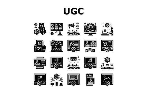 Download User Generated Content Collection Icons - User generated content Collection