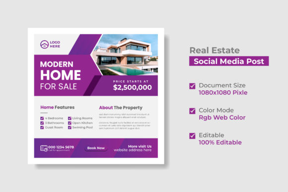 Download Real Estate Social Media Banner Template - Banner Collection