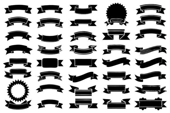 Download Banner, Banner Svg Bundle,Text Ribbon - Banner Collection