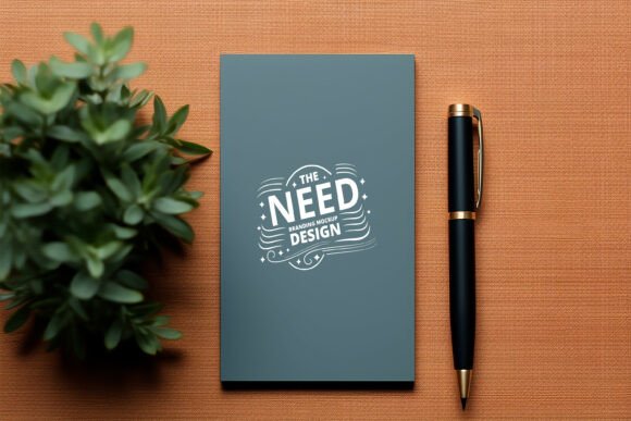 Download Elegant Notebook Branding Mockup - Branding mockup Collection