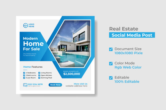 Download Real Estate Social Media Banner Template - Banner Collection