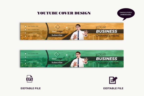 Download Creative Templates YouTube Banner Design - Banner Collection