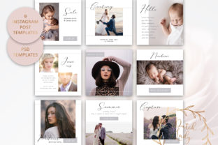 Download Instagram Post Template Set #1 - Template set Collection